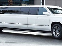 14-16 pass White Cadillac Escalade Limousines - x4